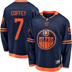 Paul Coffey Edmonton Oilers Youth Fanatics Branded Navy Breakaway Alternate 2018/19 Jersey