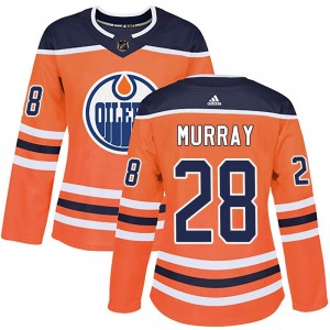 Ryan Murray Edmonton Oilers Women's Adidas Authentic Orange r Home Jersey