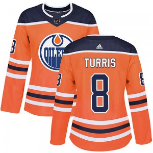 Kyle Turris Edmonton Oilers Women's Adidas Authentic Orange r Home Jersey