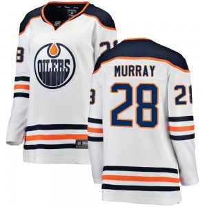 Ryan Murray Edmonton Oilers Women's Fanatics Branded White Breakaway Away Jersey