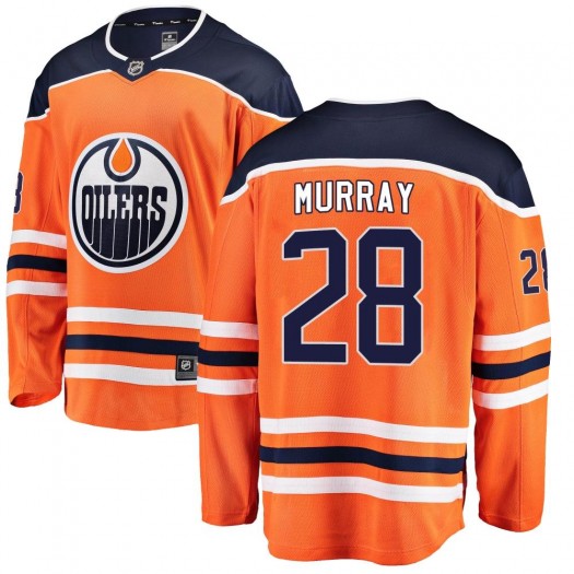 Ryan Murray Edmonton Oilers Youth Fanatics Branded Orange Breakaway Home Jersey