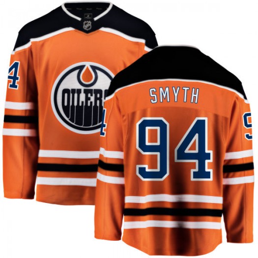 Ryan Smyth Edmonton Oilers Men's Fanatics Branded Orange Home Breakaway Jersey