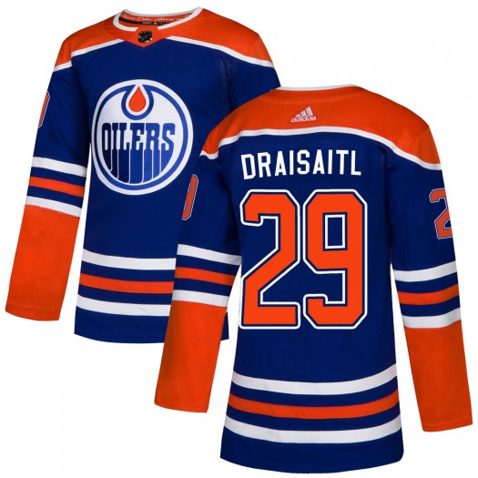 Leon Draisaitl Edmonton Oilers Youth Adidas Authentic Royal Alternate Jersey