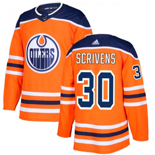 Ben Scrivens Edmonton Oilers Men's Adidas Authentic Royal Jersey